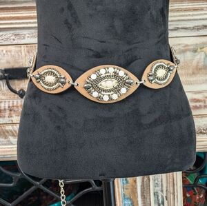 Chico's Beaded Belt, 52"